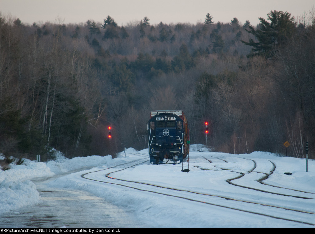 MEC 616 at Danville Jct. 